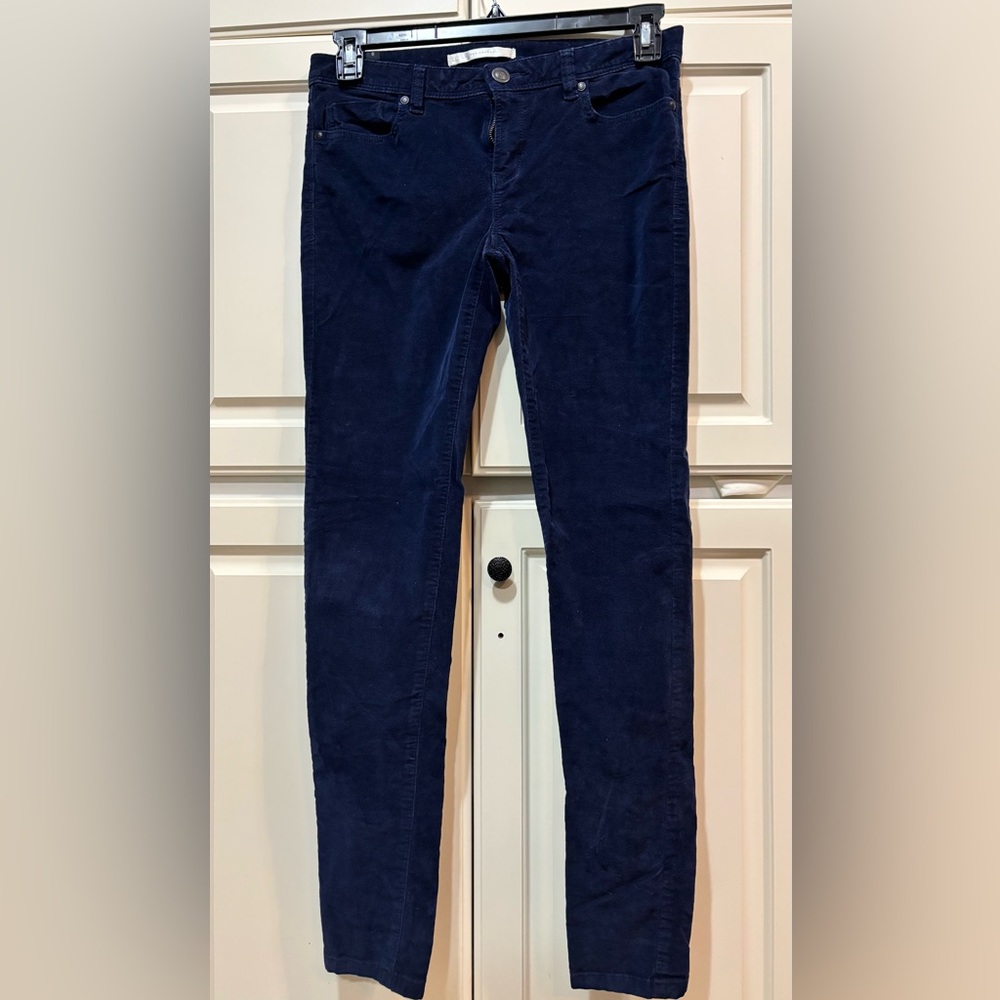 Navy Blue Corduroy Pants